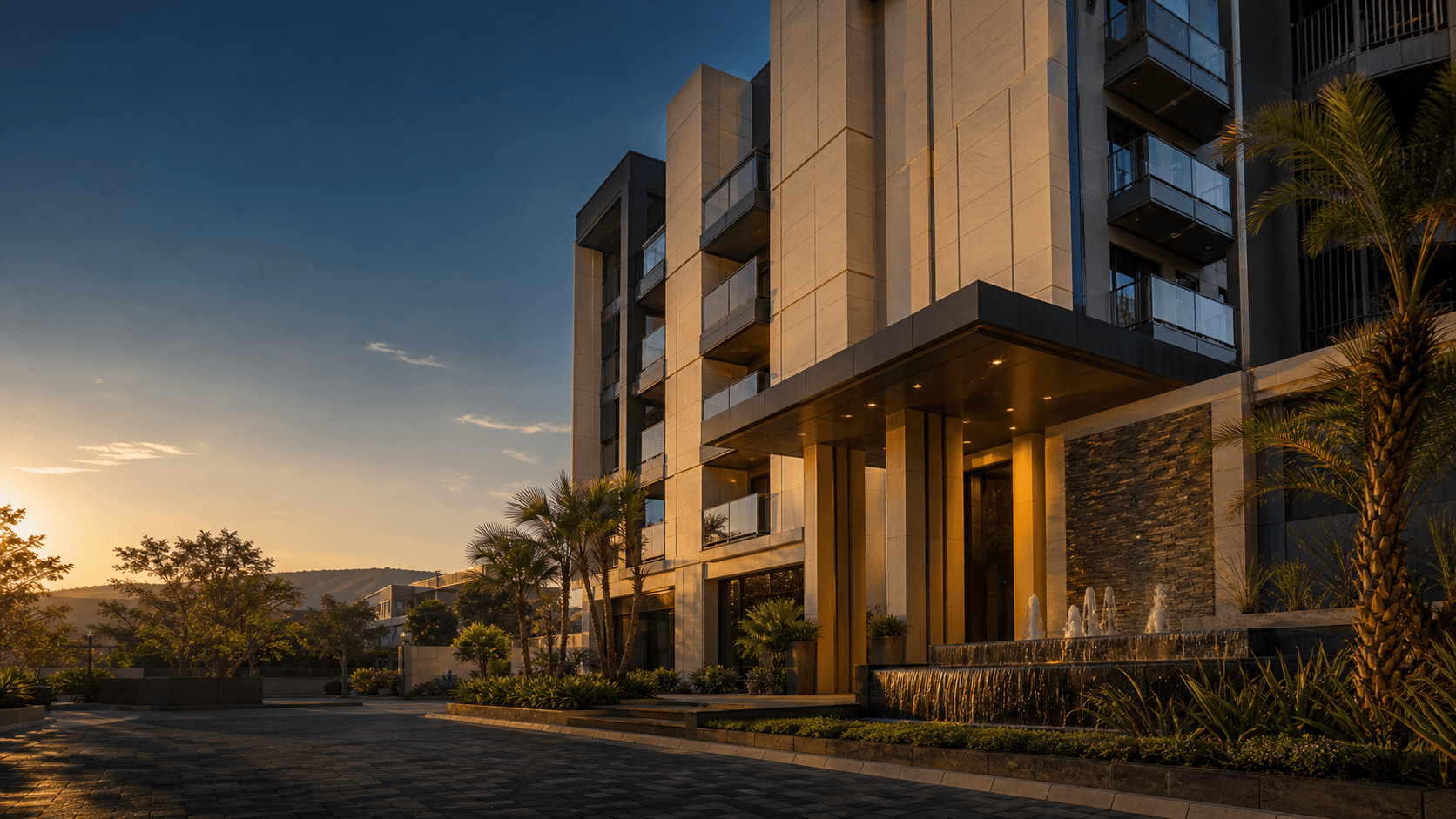 Contemporary luxury residence representing Hilvard Properties