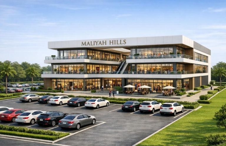 Maliyah Hills estate mall and retail centre